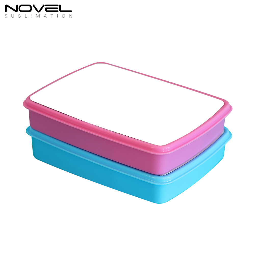 Blank Sublimation Plastic Rectangle Lunch Box Picinc Box