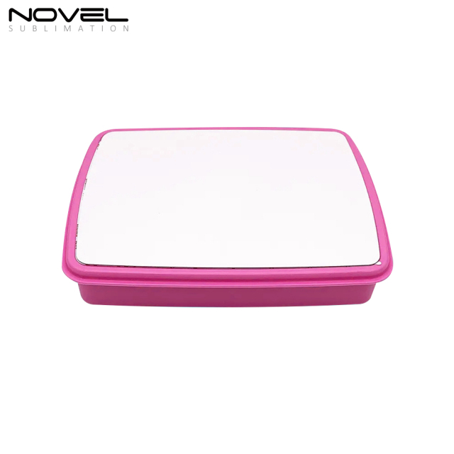 Blank Sublimation Plastic Rectangle Lunch Box Picinc Box