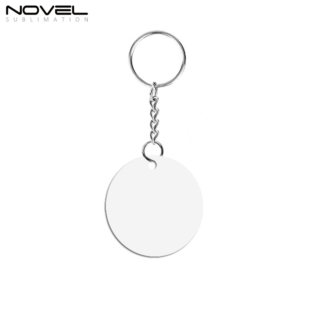 Sublimation MDF Keychains with Tassel MDF Key Ring 6 Shapes Sublimation Blank Keyring 30pcs/set