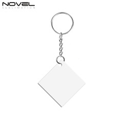 Sublimation MDF Keychains with Tassel MDF Key Ring 6 Shapes Sublimation Blank Keychain 30pcs/set