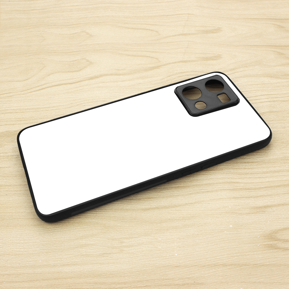 Smooth Sides!!! For OPPO Reno 7 4G,Reno 9 Pro Plus Sublimation Blank DIY Soft TPU + PC Phone Cover With Aluminum Sheet