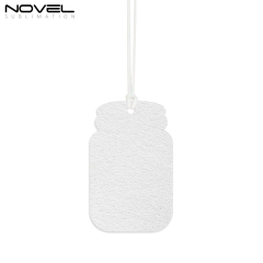 Sublimation Felt Car Fragrance Tablets 9 Kinds Available Custom Car Decoration Air Freshener Sheets