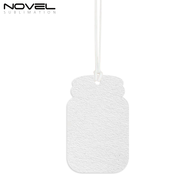 Sublimation Felt Car Fragrance Tablets 9 Kinds Available Custom Car Decoration Air Freshener Sheets