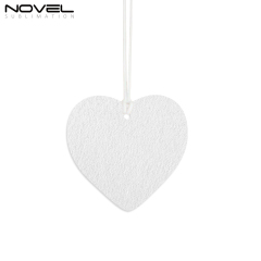 Sublimation Felt Car Fragrance Tablets 9 Kinds Available Custom Car Decoration Air Freshener Sheets