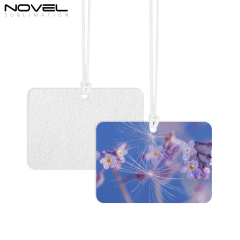 Sublimation Felt Car Fragrance Tablets 9 Kinds Available Custom Car Decoration Air Freshener Sheets