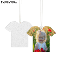 Sublimation Felt Car Fragrance Tablets 9 Kinds Available Custom Car Decoration Air Freshener Sheets