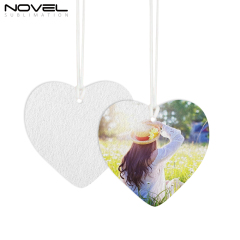 Sublimation Felt Car Fragrance Tablets 9 Kinds Available Custom Car Decoration Air Freshener Sheets