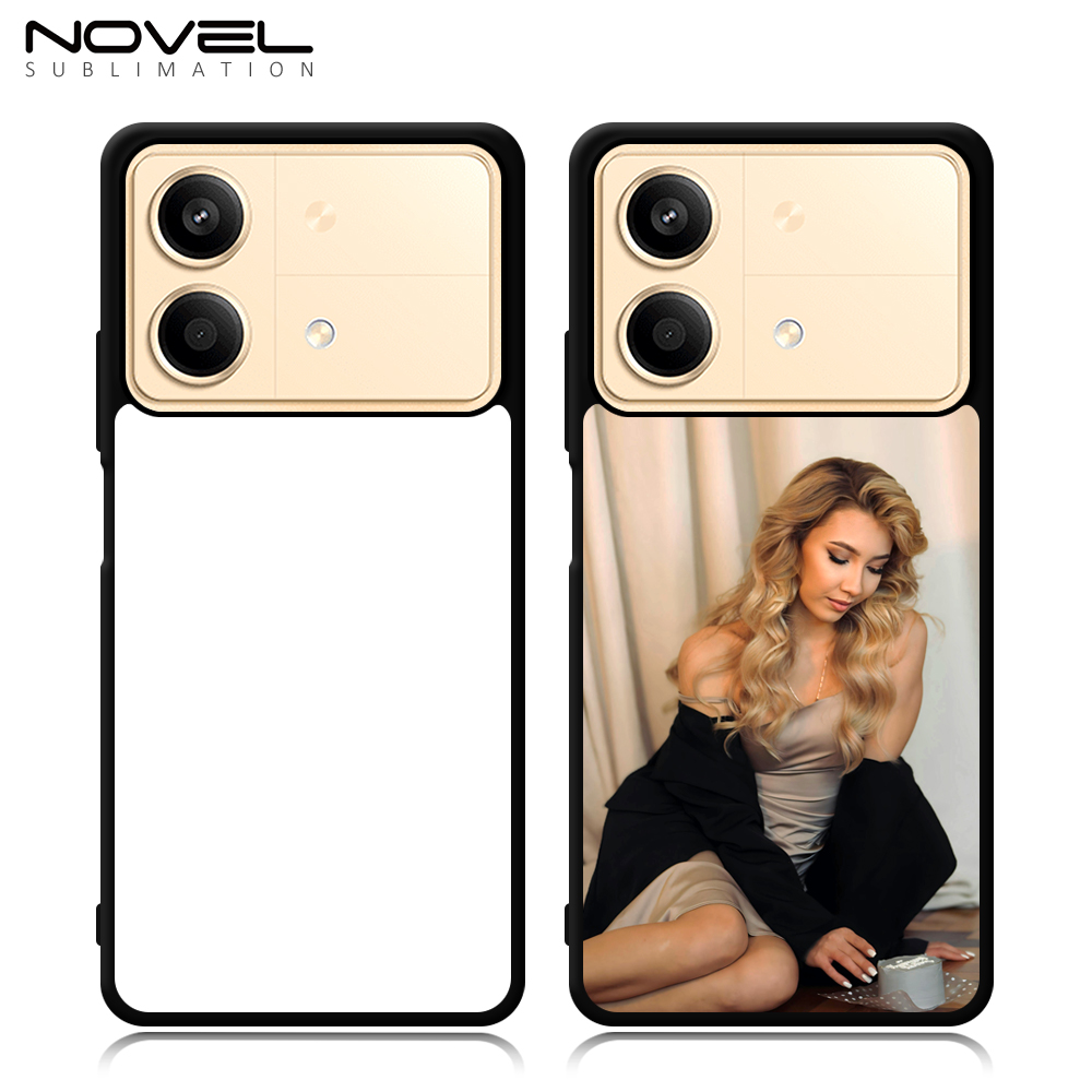 Sublimation Blank 2D TPU Phone Case for Redmi Note 13R PRO,Note 14 4G EU DIY Shell With Aluminum Sheet