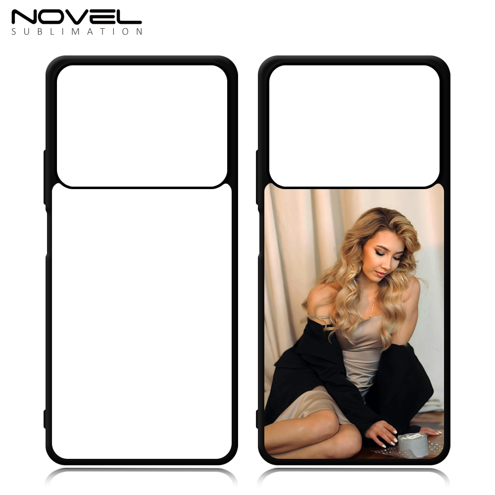 Sublimation Blank 2D TPU Phone Case for Redmi Note 13R PRO,Note 14 4G EU DIY Shell With Aluminum Sheet