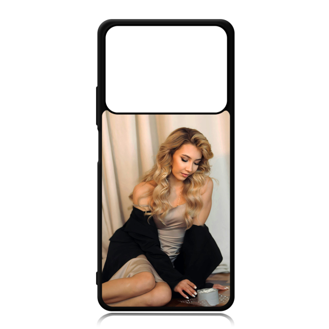 New Arrival Sublimation Blank 2D TPU Phone Case for Redmi Note 13R PRO DIY Shell With Aluminum Sheet