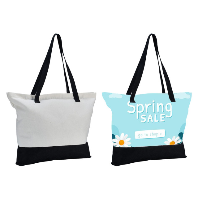 New Arrival Sublimation Blank Cotton Linen Bag Reusable Custom Tote Bag Shoppong Bag