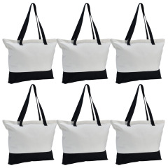 New Arrival Sublimation Blank Cotton Linen Bag Reusable Custom Tote Bag Shoppong Bag
