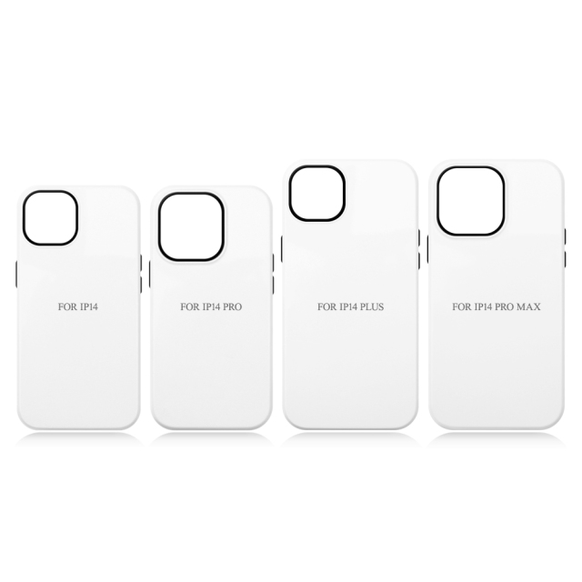 New arrival Sublimation 3D 2in1 Magsafe Phone Case For iPhone 13,14,15 Series Support Wireless Charging