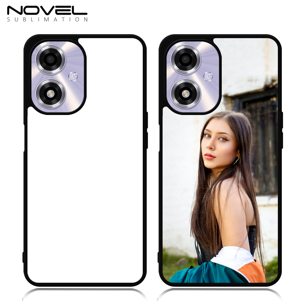 For Oppo A59 5G/A2M 5G,A57 5G /A73/ A72/ A77/ A94 A96Sublimation 2D TPU Case With Aluminum Insert DIY Silicone Phone Shell