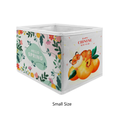 Sublimation Non-Woven Fabric Storage Boxes Closet Organizers for Clothes Storage, Office Storage