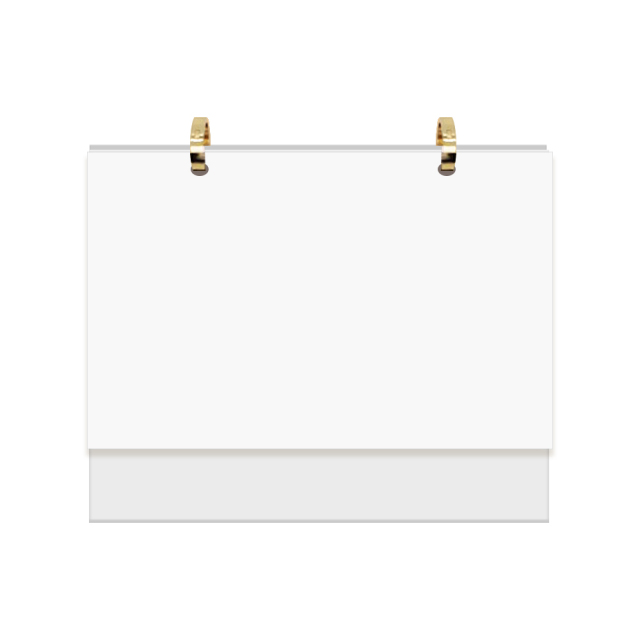 Sublimation Blank Calendar Desk Calender,Desk Planner,Office Calendar