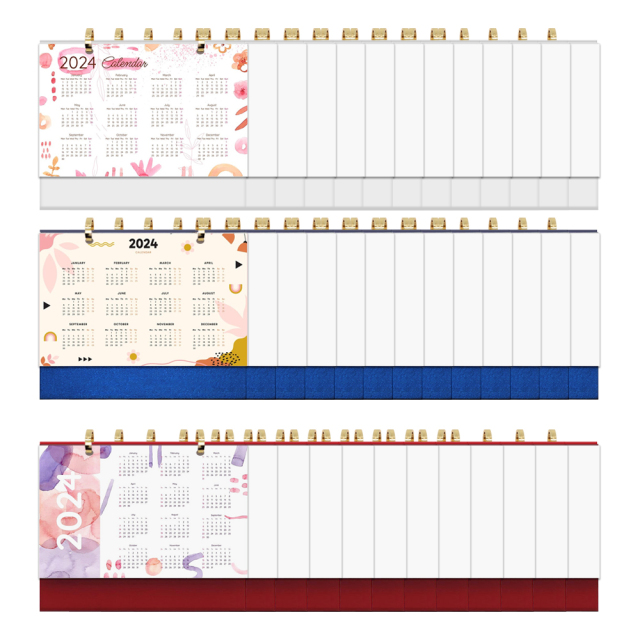 Sublimation Blank Calendar Desk Calender,Desk Planner,Office Calendar