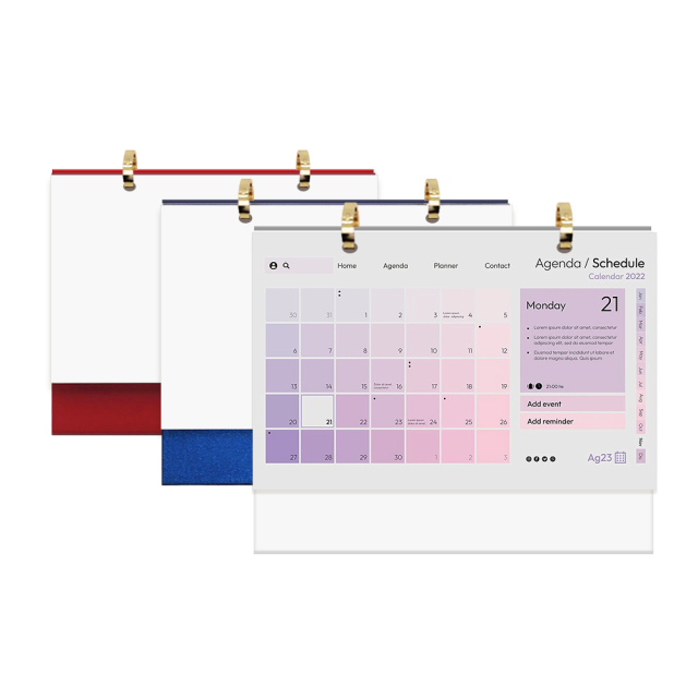 Sublimation Blank Calendar Desk Calender,Desk Planner,Office Calendar