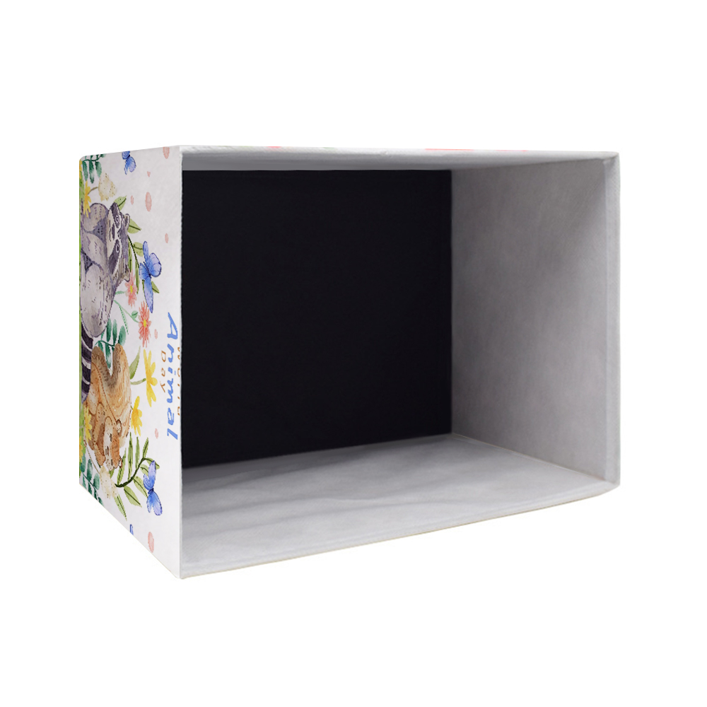 Sublimation Non-Woven Fabric Storage Boxes Closet Organizers for Clothes Storage, Office Storage