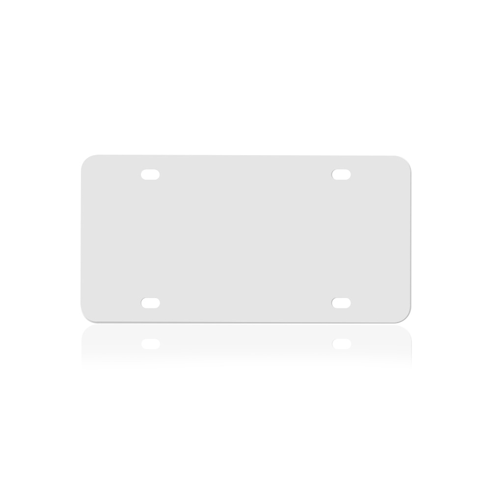 New Arrival Sublimation License Plate Metal Aluminum Car Tag Custom Picture Design for Blank License Plates