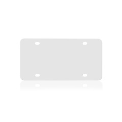 New Arrival Sublimation License Plate Metal Aluminum Car Tag Custom Picture Design for Blank License Plates