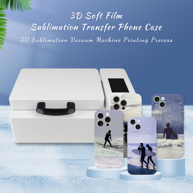 New Arrival 3D Film Sublimation Printing TPU Phone Case For iPhone Series