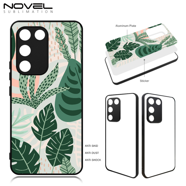 New Arrival Sublimation Blank Rubber 2D TPU Phone Case Cover for Vivo Y100 (IDN) /Vivo V30 Lite,Vivo Y200 5G