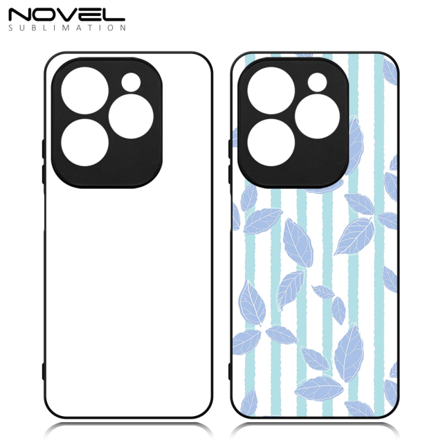 New Arrival Sublimation 2D TPU Phone Case for Infinix Hot 40/40Pro、 HOT 30、Hot 30i、9、20s with Aluminum Insert
