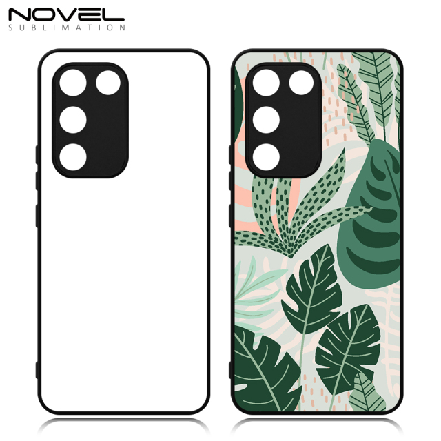 New Arrival Sublimation Blank Rubber 2D TPU Phone Case Cover for Vivo Y100 (IDN) /Vivo V30 Lite,Vivo Y200 5G