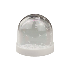 New Arrival Sublimation Photo Snow Globe with Black Base Creative Gifts Customized Photo Frame