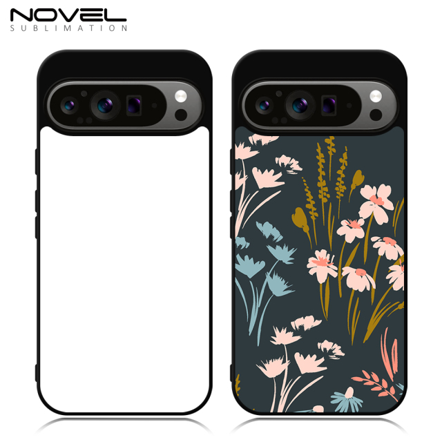 For Google  Pixel 9,Pixel 8A,,Pixel 8,Pixel 7A Sublimation Blank 2D TPU+PC Case Cover With Aluminum Sheet