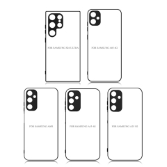 Smooth Sides!!! For Samsung S24 Ultra,A05,A15,A25 Sublimation 2D TPU Fine Hole Phone Case With Metal Insert