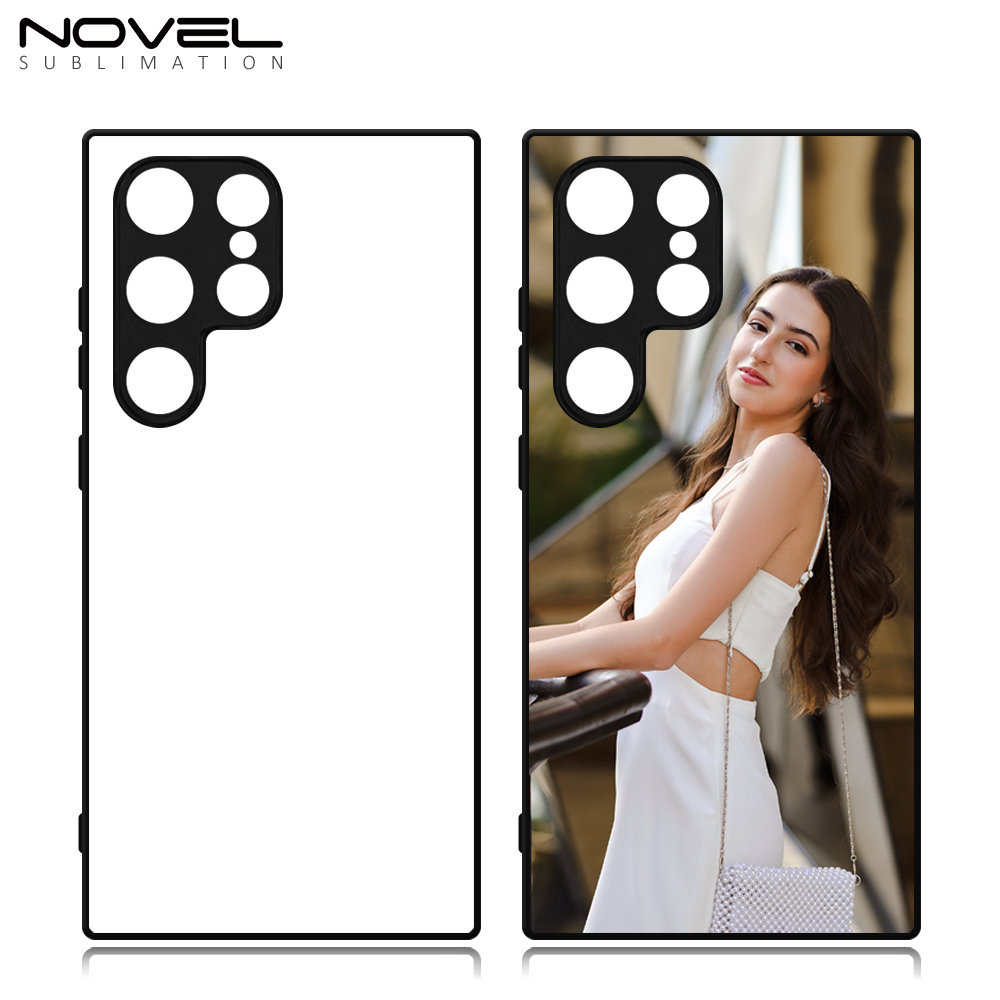 Fine Hole for Samsung S24 Ultra,A05,A15,A25 Sublimation 2D TPU Phone Case With Metal Insert