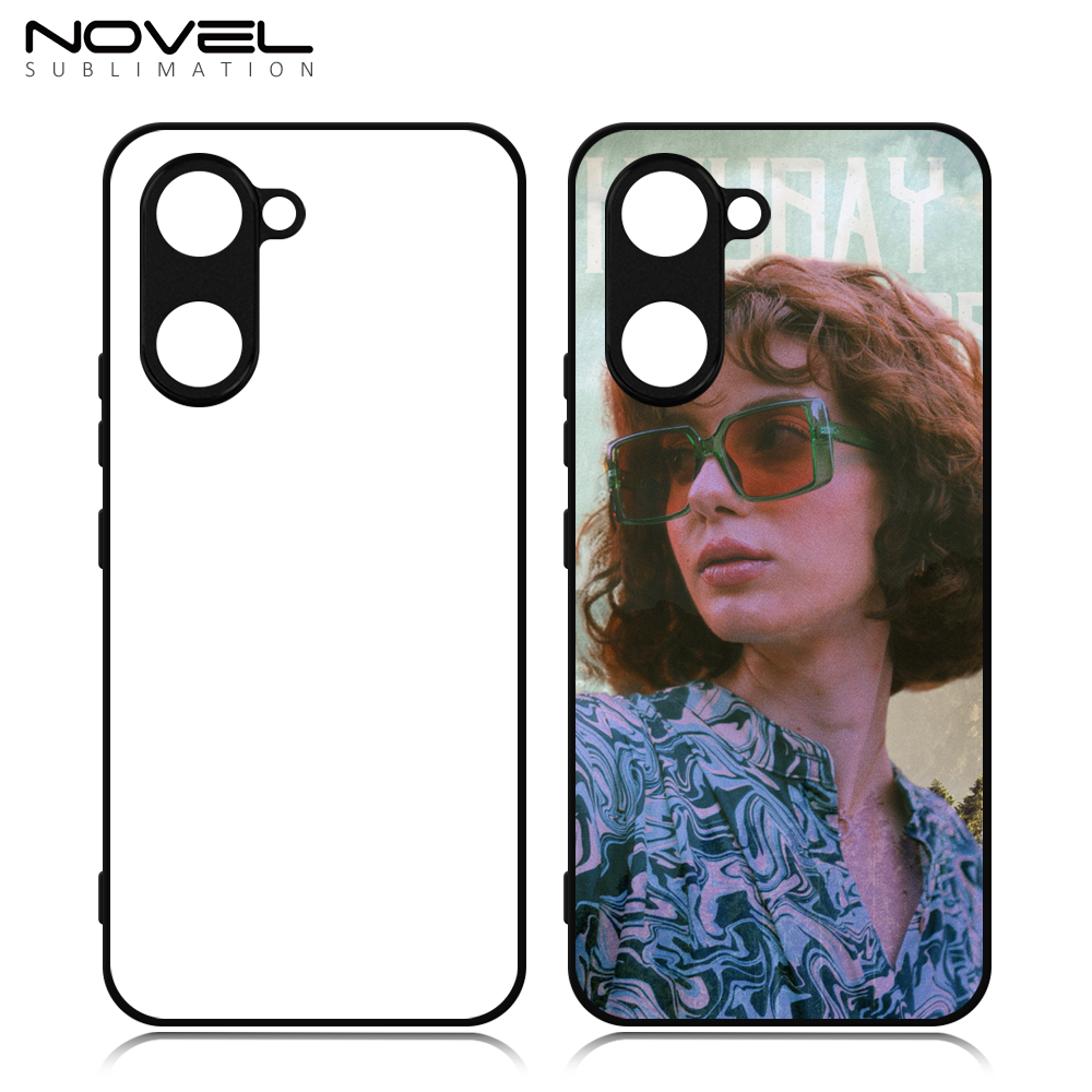 Sublimation Blank 2D TPU Phone Case With Aluminum Insert For Vivo Y53,Y03 4G,Vivo Y28 DIY Logo Phone Case