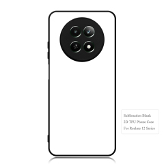 Smooth Sides!!! 2D TPU Phone Case for Realme 12,Realme 12 Plus