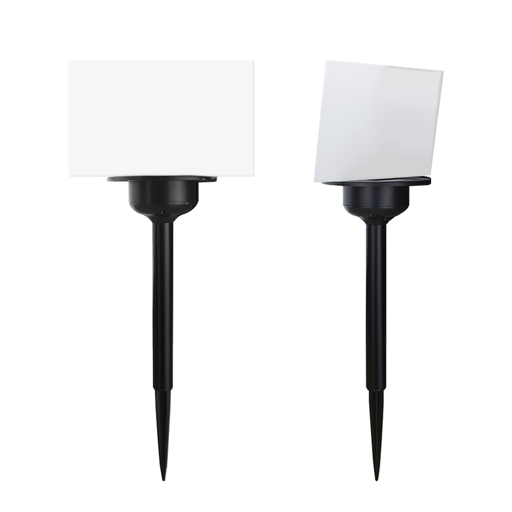 Sublimation Transparent Acrylic Solar Lawn Light Lawn Lamp Outdoor Lights Decoration for Courtyard