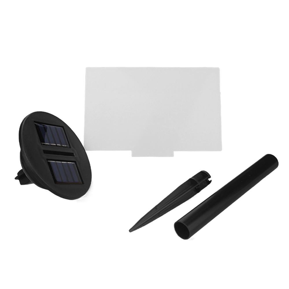 Sublimation Transparent Acrylic Solar Lawn Light Lawn Lamp Outdoor Lights Decoration for Courtyard