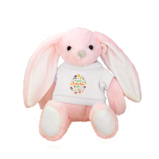 Sublimation Easter Bunny Plush Toys Easter Basket Stuffers, Easter Decorations Easter Gift