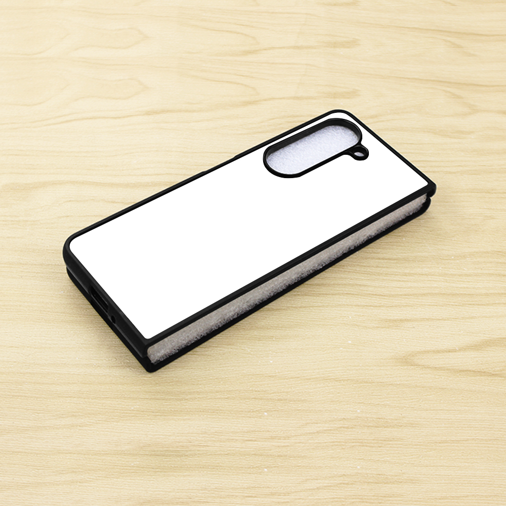 New Arrival Sublimation Blank 2D TPU Phone Case for Samsung  Z Fold 5 DIY Shell With Aluminum Insert