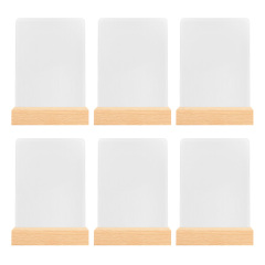 New Arrival Sublimation Acrylic LED Night Light Home Custom Decoration Blank Pendant Sublimation Photo Frames