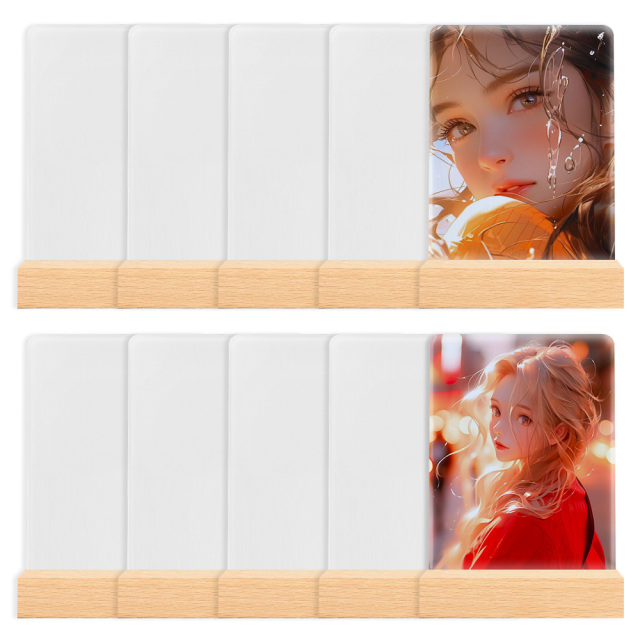 New Arrival Sublimation Acrylic LED Night Light Home Custom Decoration Blank Pendant Sublimation Photo Frames