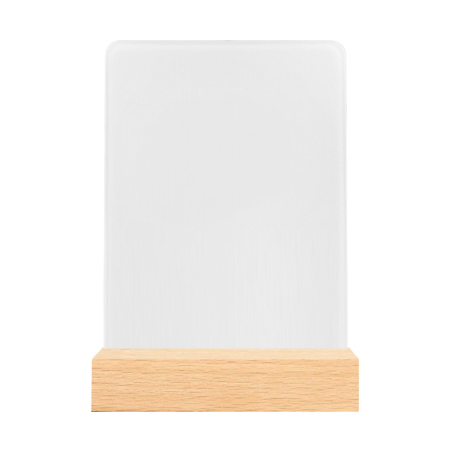 New Arrival Sublimation Acrylic LED Night Light Home Custom Decoration Blank Pendant Sublimation Photo Frames