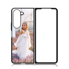 New Arrival Sublimation Blank 2D TPU Phone Case for Samsung  Z Fold 5 DIY Shell With Aluminum Insert