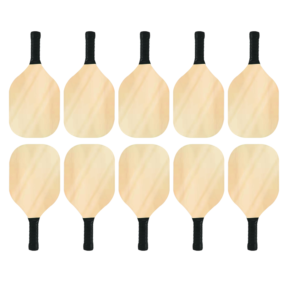 New Arrival Pickleball Racket Sublimation Blanks Double Sided Printable Wood for All Levels and Ages Racket