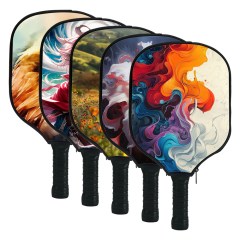 New Arrival Pickleball Racket Cover Sublimation Blanks Double Sided Printable Neoprene for Racket Cover