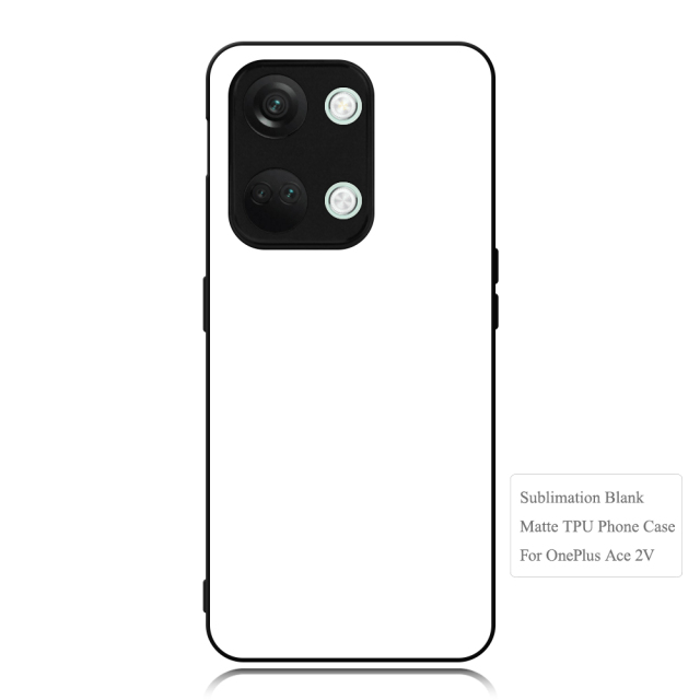 New Arrival For One Plus ACE 2V Sublimation 2D TPU Case Cover With Aluminum Insert