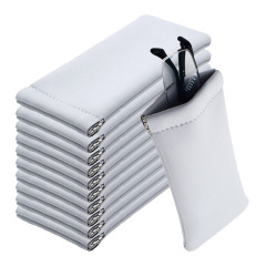 Sublimation Glasses Case Blanks Neoprene Glasses Bag Custom Glasses Case Cover,Double Sided Printing for Heat Press