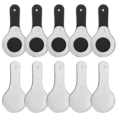 Sublimation Blank PU Leather Protective Cover For Apple Airtag