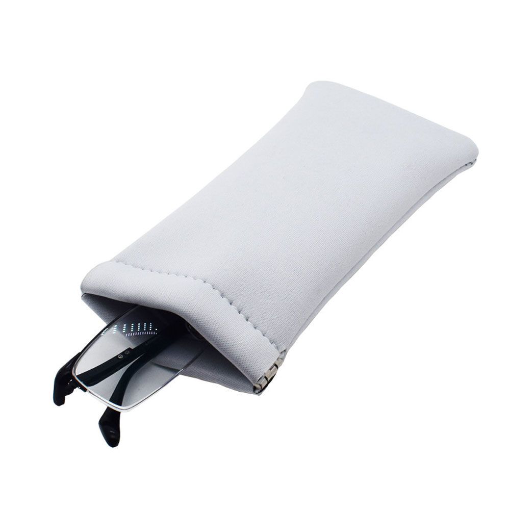 Sublimation Glasses Case Blanks Neoprene Glasses Bag Custom Glasses Case Protective Cover,Double Sided Printing for Heat Press