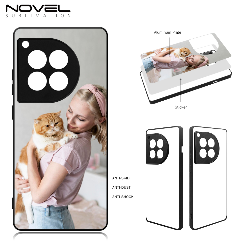 Blank Phone Case for One Plus ACE 2,ACE 3, ACE 3 Pro,ACE 3V,ACE5 5G CN Sublimation 2D TPU Phone Case With Aluminum Insert